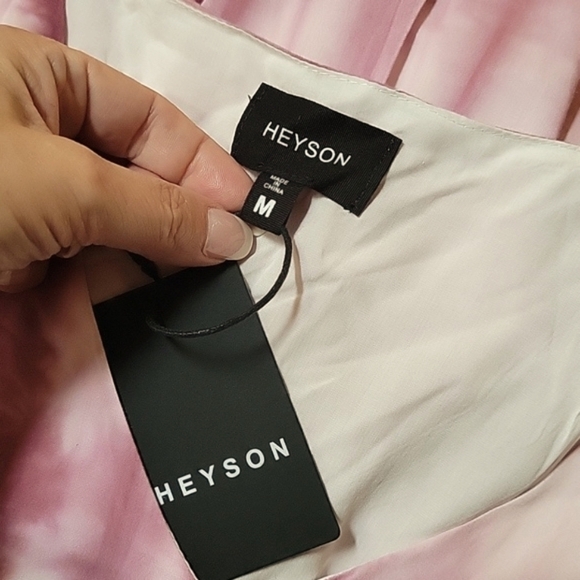 BOHO TIE DYE TIERED DRESS - Picture 9 of 11